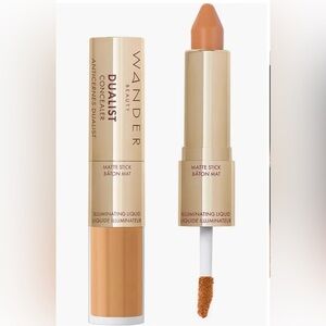 Wander Beauty Dualist‎ Matte & Illuminating Concealer - NIB, TAN